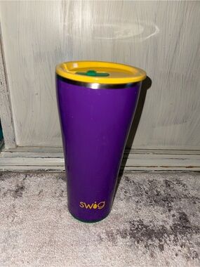Swig Life Tumbler-Purple, Green and Yellow
